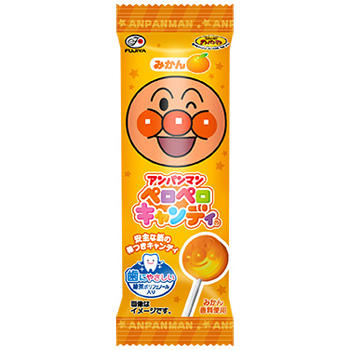 １本アンパンマンペロペロキャンディ｜アンパンマン｜キャンディ・グミ｜お菓子・ドリンク｜株式会社不二家