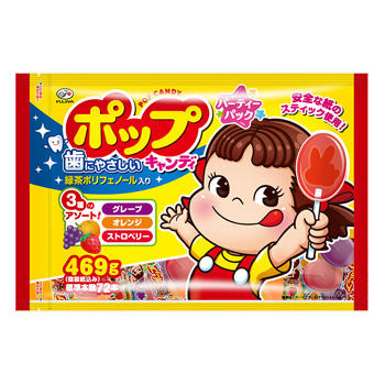 ４６９ｇポップキャンディパーティーパック｜ポップキャンディ｜キャンディ・グミ｜お菓子・ドリンク｜株式会社不二家