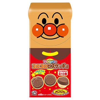 ３４ｇアンパンマンコロコロビスケッチョ｜アンパンマン｜チョコレート｜お菓子・ドリンク｜株式会社不二家